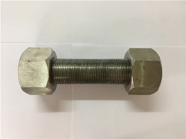 incoloy 800ht stud bolt c / w హెవీ హెక్స్ గింజ uns n08811