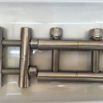 ansi 316ti / en 1.4571, 317l / en 1.4438 స్టెయిన్లెస్ స్టీల్ పార్ట్స్-కనెక్ట్ రాడ్ సిరీస్